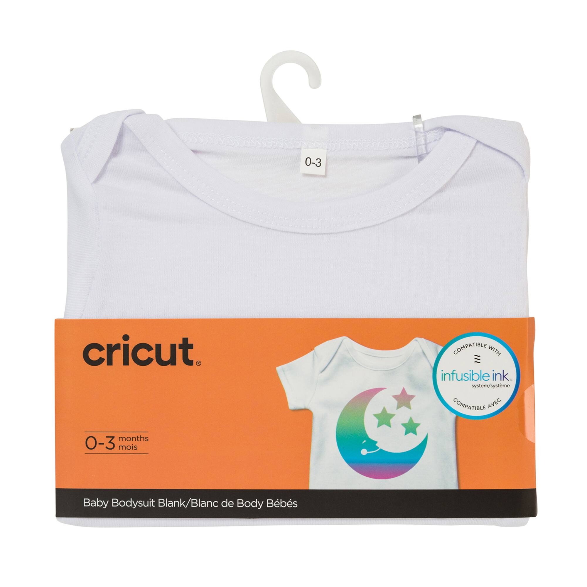 6 Pack: Cricut® Blank Baby Bodysuit